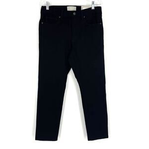 Everlane Uniform The Slim 4 Way Stretch Organic Jean Black 31x28 NWT